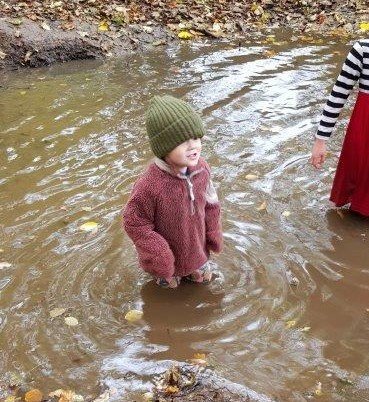 Forest School Play River Fun 
