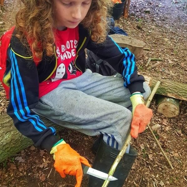 Patience Forest School Sheath Knife Bushcraft Patience Forest School Sheath Knife Bushcraft