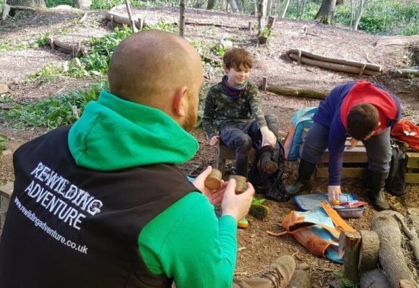 Andy in camp Andy in camp