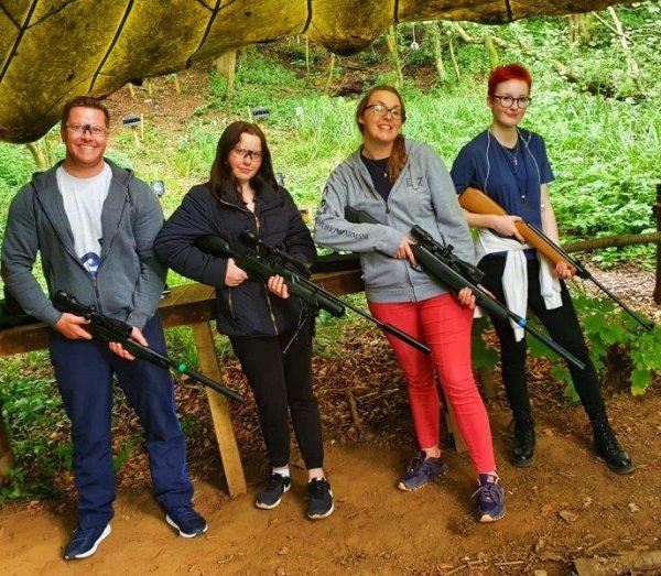 Single Household Activity Sessions Rifle Shooting Family