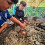 Wild Activity Day Friends Rewilding Adventure Fire Lighting