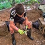 Wild Activity Day Rewilding Adventure Dunsdale Greenwood Carving